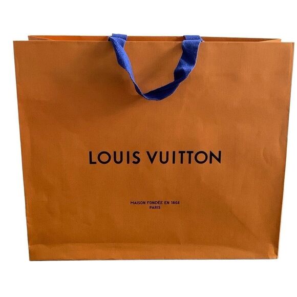 Louis Vuitton Empty 16”x 13” Shopping Tote - Medium Empty Gift Bag - Picture 1 of 7